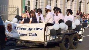 Blackface santa parade