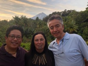 Debbie Packer With Dhamey Tenzing Norgay and Norbu Tenzing