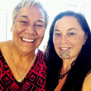 Debbie Packer With Pania Tyson-Nathan, New Zealand Maori Tourism