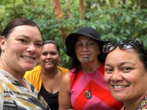 Debbie packer with With Rachel Rae, Repeneta Cunningham and Janine Maruera