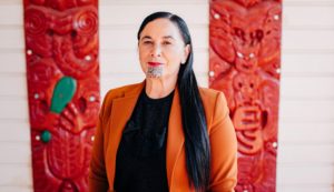 Debbie at Marae